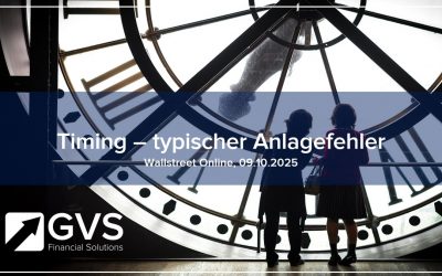 Markt-Timing – typischer Anlagefehler an der Börse