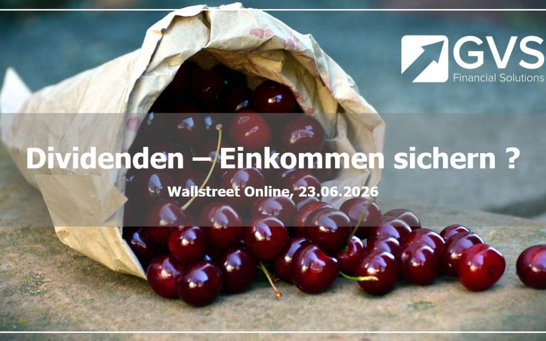 Dividenden – Einkommen sichern?