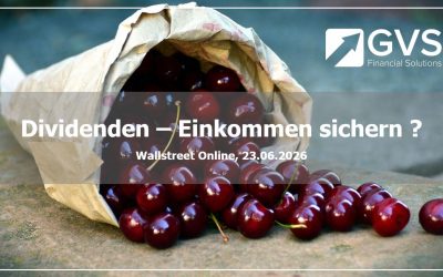 Dividenden – Einkommen sichern?